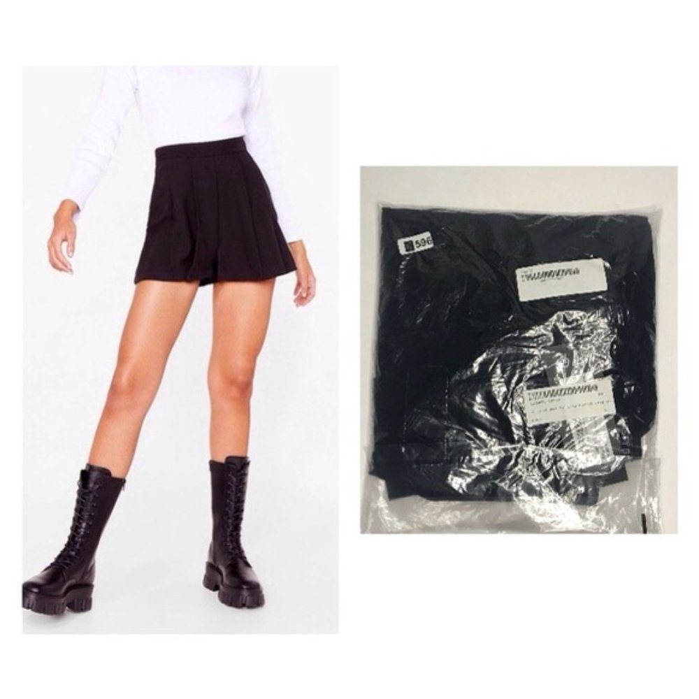 Still at work tailored high waisted shorts -Nasty Gal